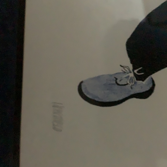 Al hirshfeld lithograph Elvis blue suede shoes - Picture 2 of 7